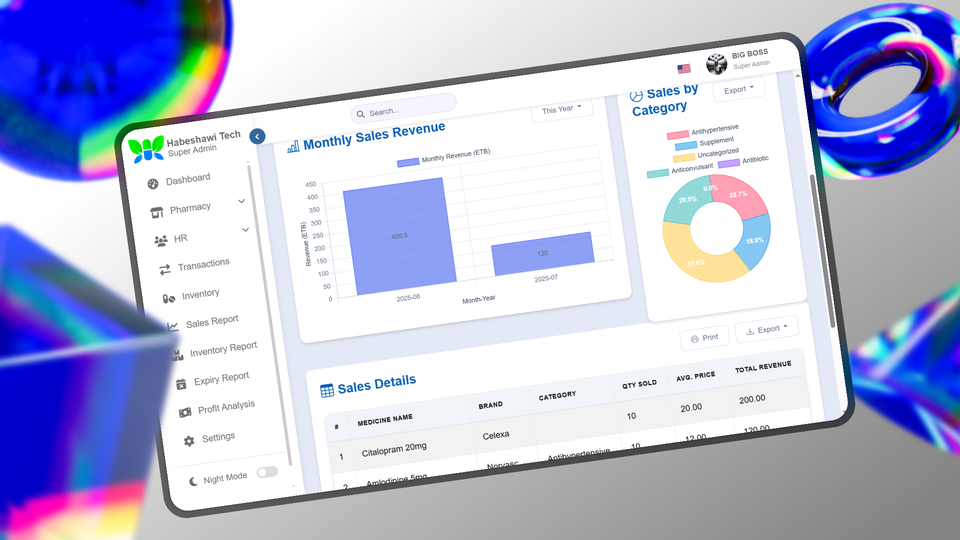 Sales Dashboard